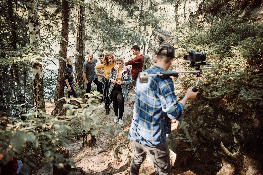 Natáčení klipu se konalo v Českém ráji